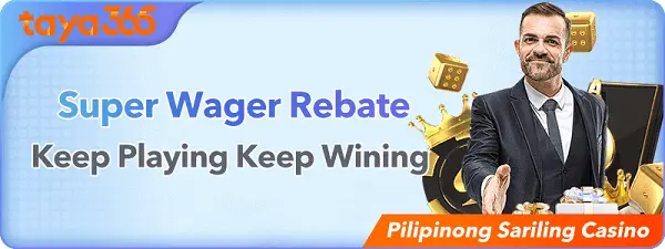 Super wager rebate, keep playing keep wining